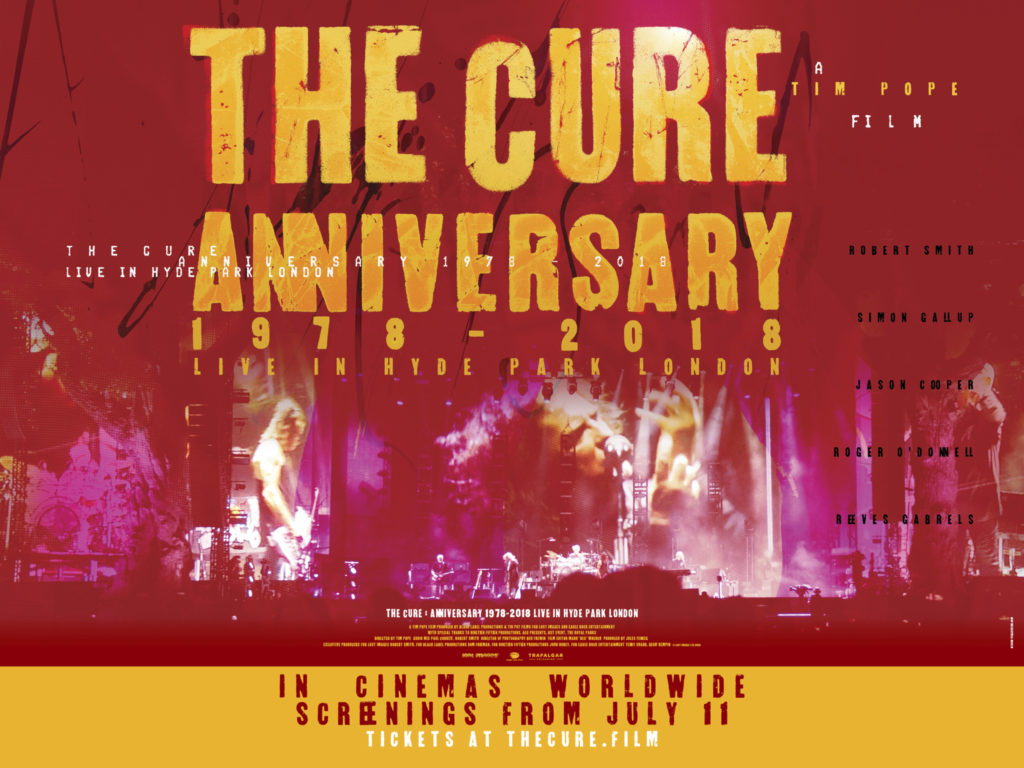 Anniversary 1978 2018 Live In Hyde Park London 'The Cure – Anniversary 1978-2018 Live in Hyde Park London' to be