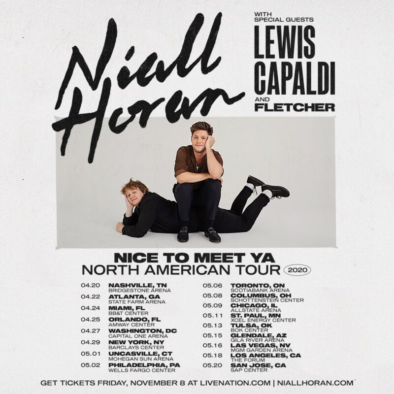 Nice to Meet Ya tour schedule