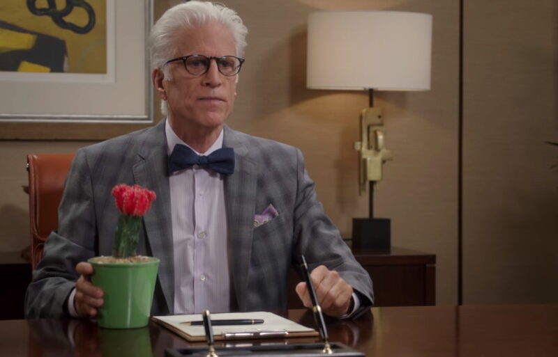 ted danson the good place Ted Danson as Michael.