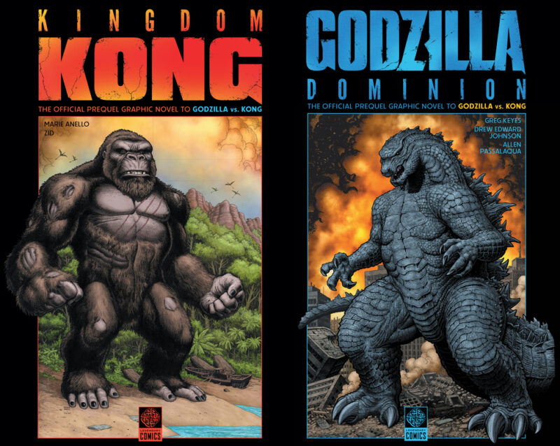 Joint_KingdomKong_GodzillaDominion_Arthur Adams_Covers