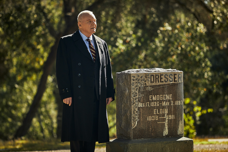 Anthony Hopkins as The Mentor in The Virtuoso. Photo Credit: Lance Skundrich