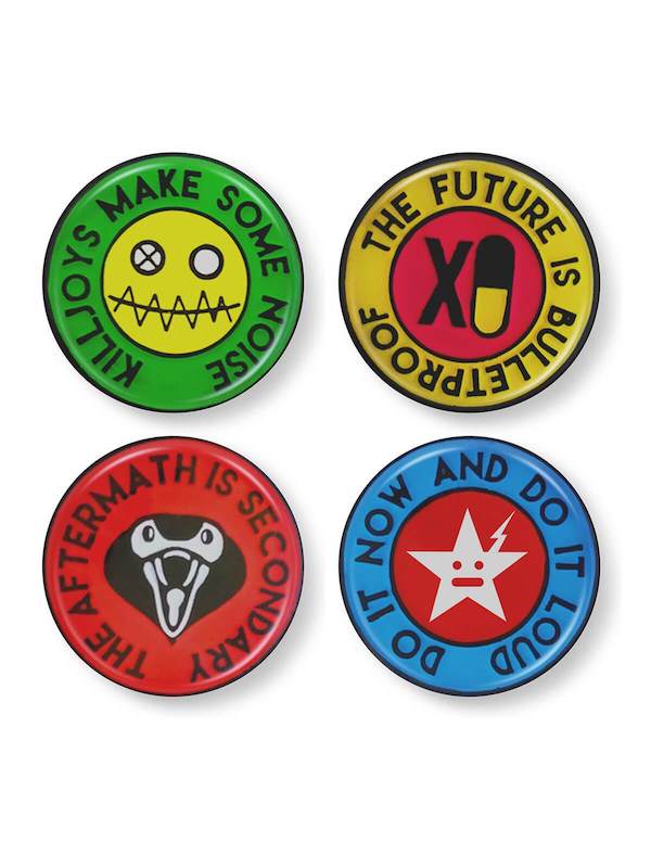 HipDot x My Chemical Romance pin set