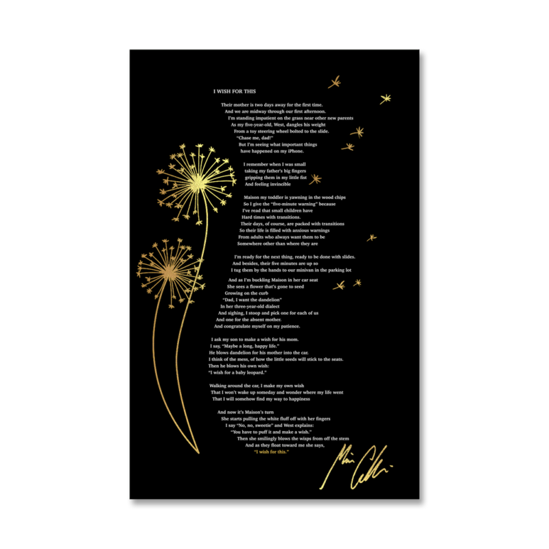 Misha Collins Lithograph