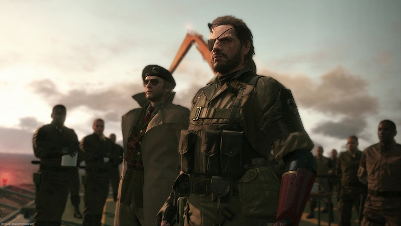 Official photo from Metal Gear Solid V: The Phantom Pain