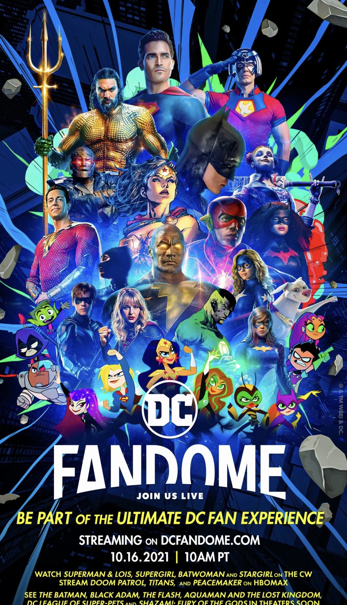DC FanDome Poster