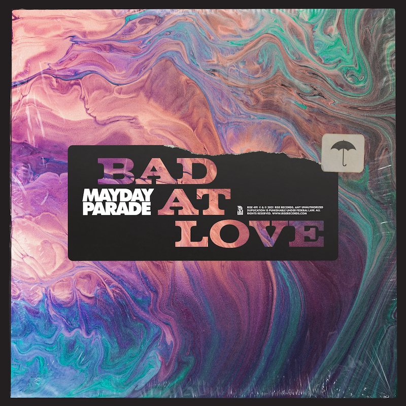 Bad at Love by Mayday Parade single cover