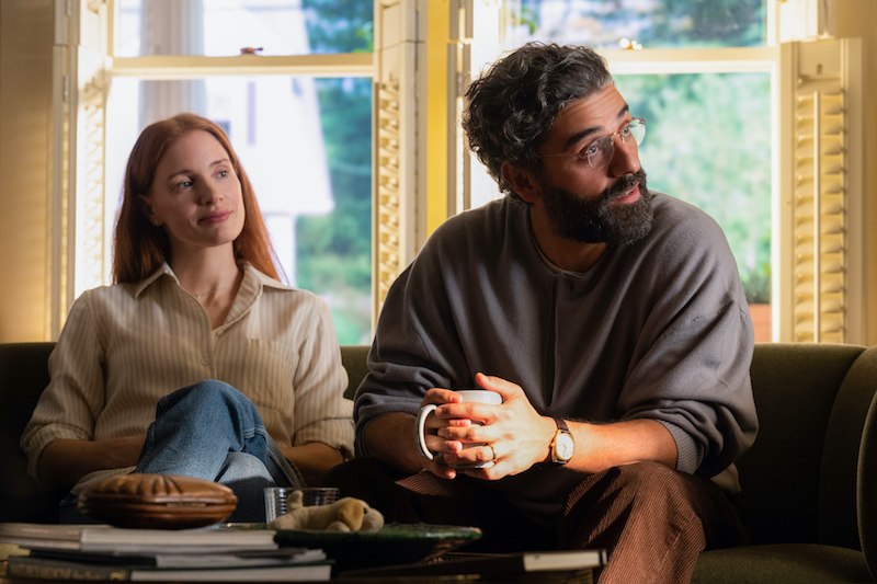 jessica-chastain-oscar-isaac Still of Jessica Chastain and Oscar Isaac in Scenes from a Marriage