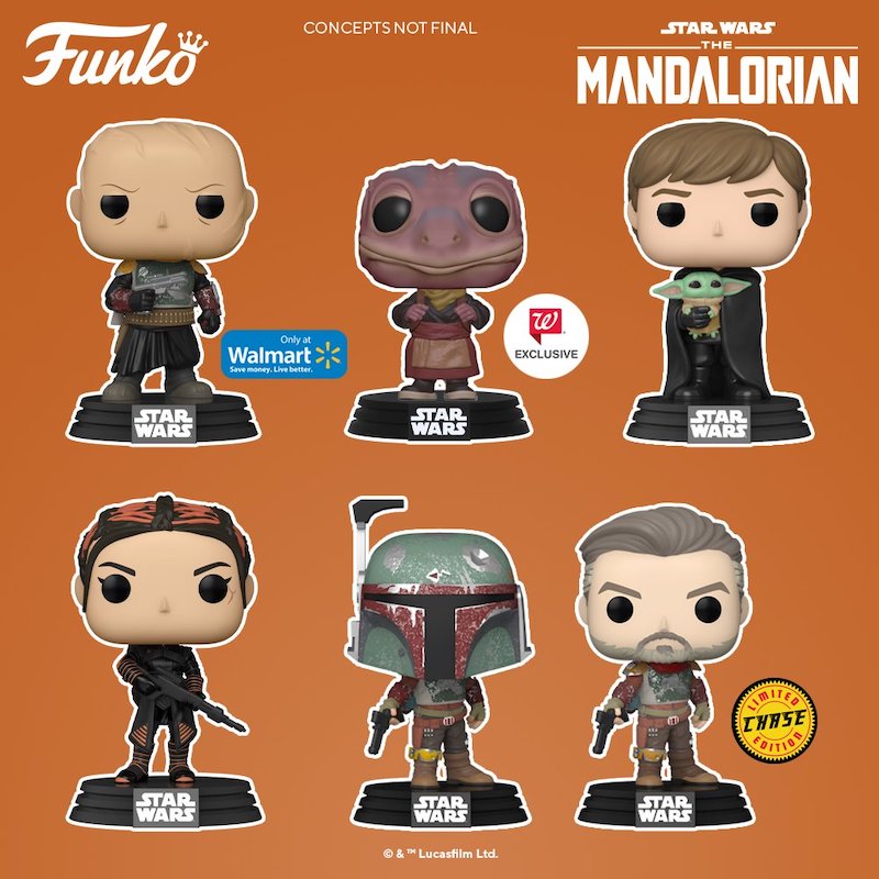 New The Mandalorian Funko Pop! Figures