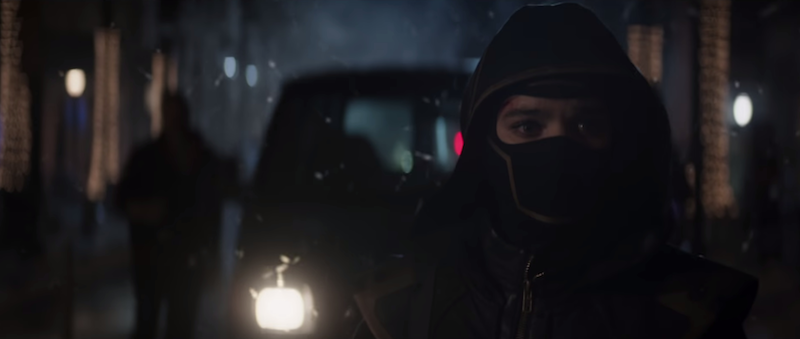 Still from Hawkeye trailer