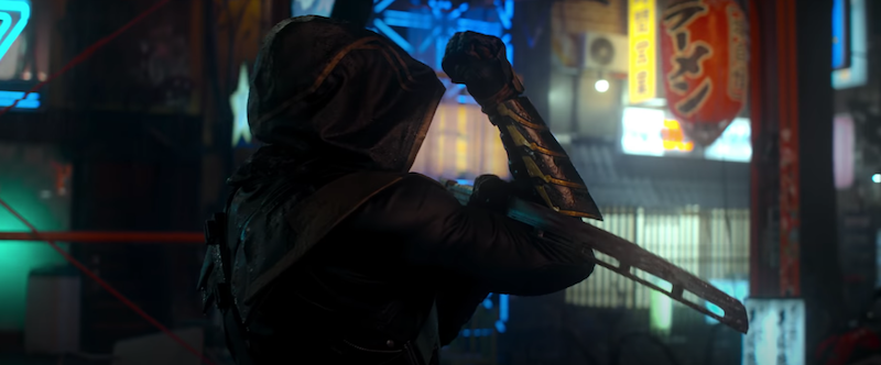 Still from Hawkeye trailer