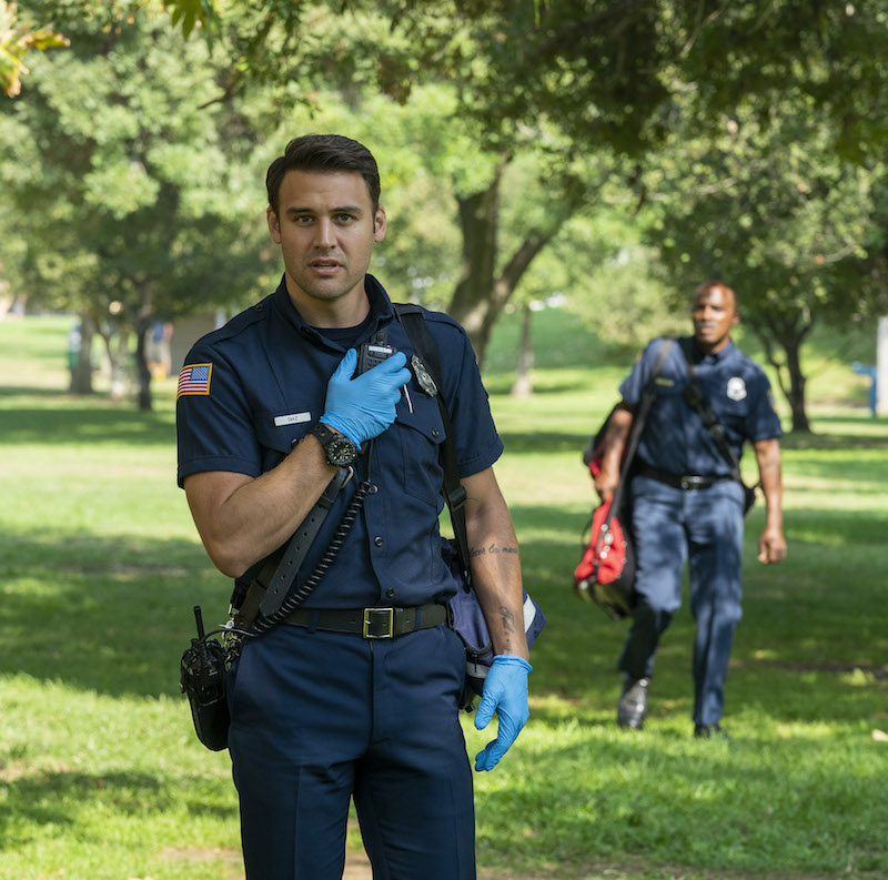 Ryan Guzman in 9-1-1