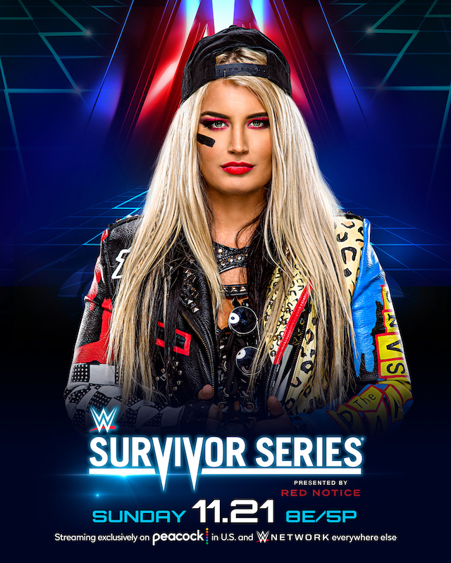 Toni Storm Survivor Series Poster Toni Storm Survivor Series Poster