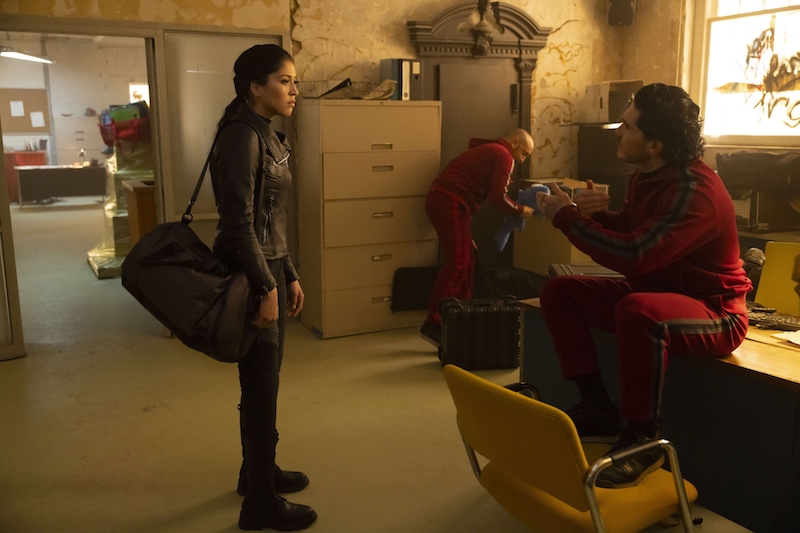 Alaqua Cox and Fra Fee in Hawkeye