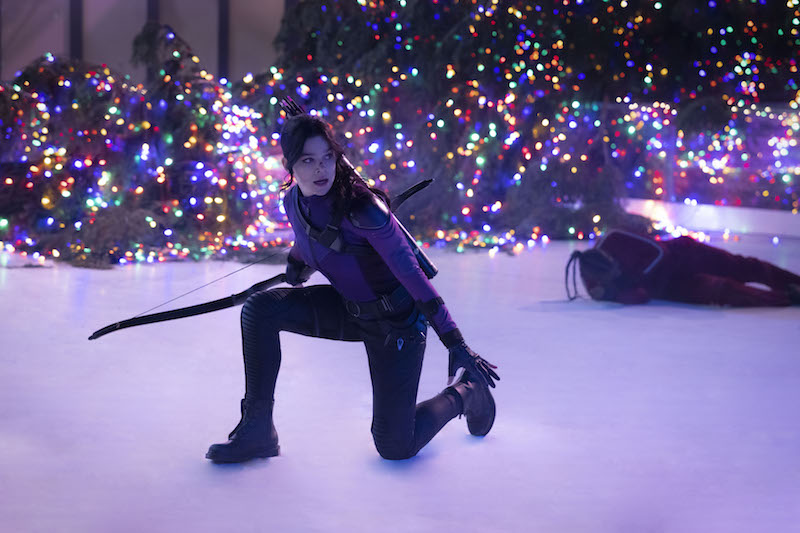 Hailee Steinfeld as Kate Bishop in Marvel Studios' HAWKEYE