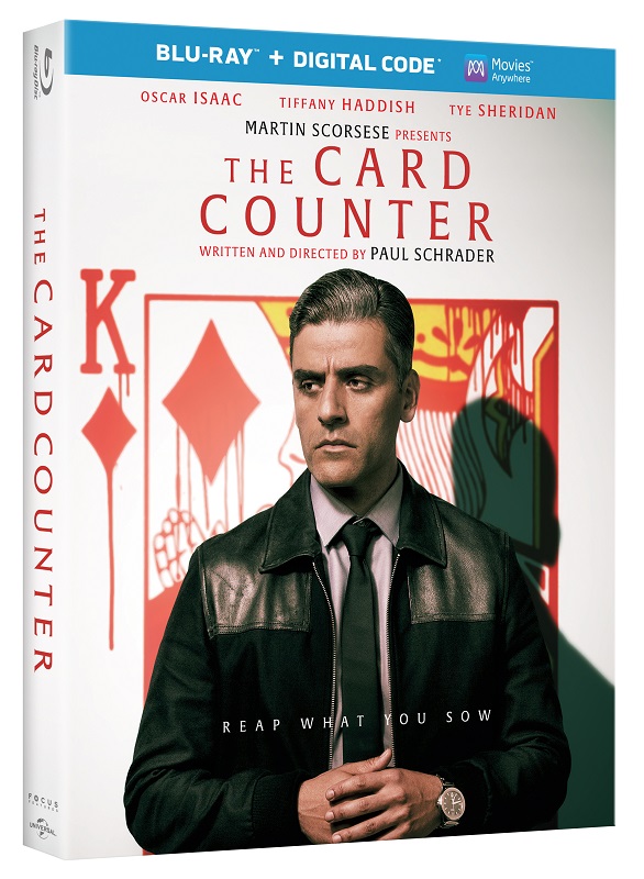 The Card Counter Blu-ray cover