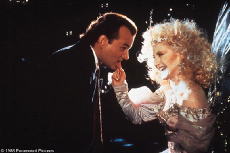 Bill Murray in Scrooged