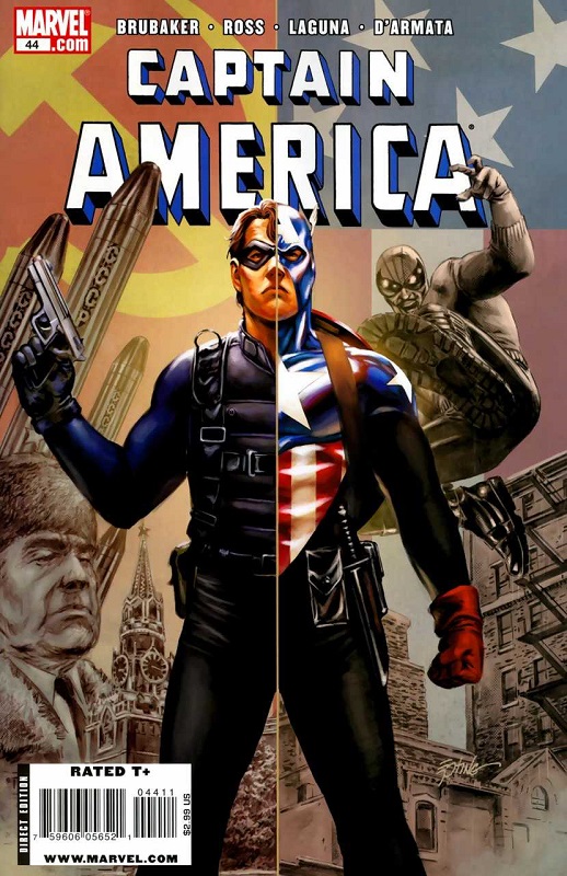 Marvel Comics Captain America issue 44 cover
