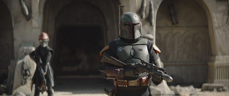 Fennec Shand (Ming-Na Wen) and Boba Fett (Temuera Morrison) in Lucasfilm's THE BOOK OF BOBA FETT