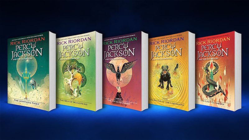 Percy Jackson New Covers
