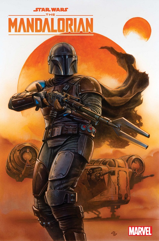 The Mandalorian comic cover