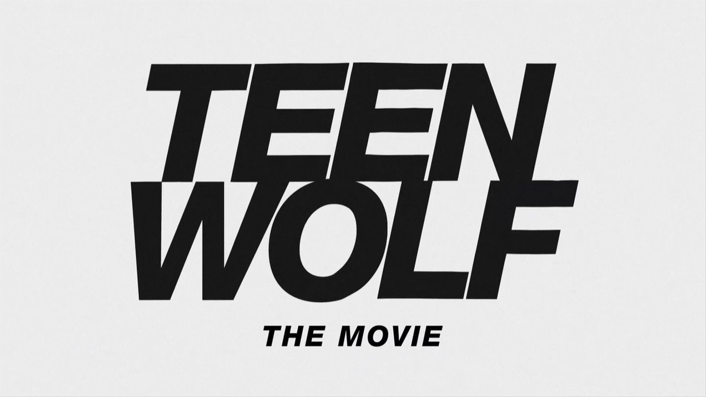 teen wolf: the movie logo