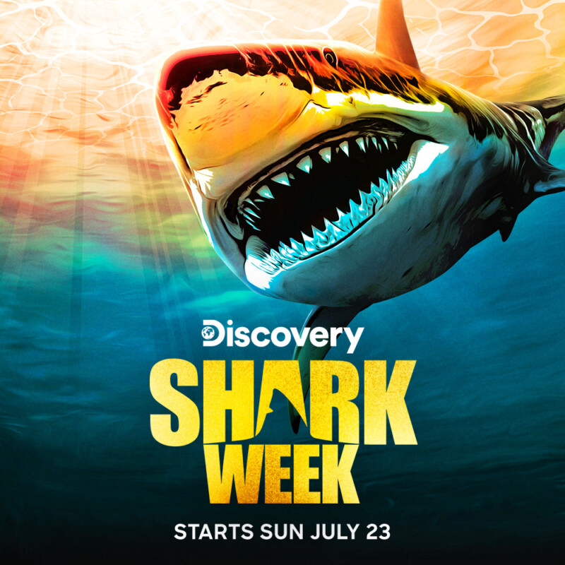 Shark Week 23 Key Art