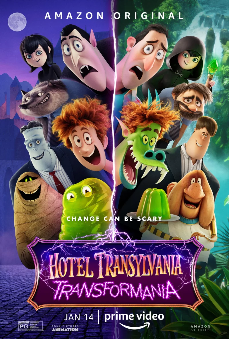 Hotel Transylvania Transformania Official Poster