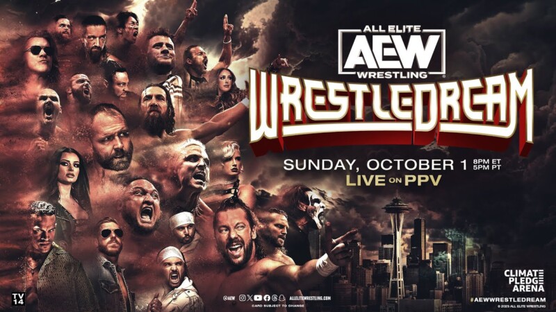 AEW wrestledream poster